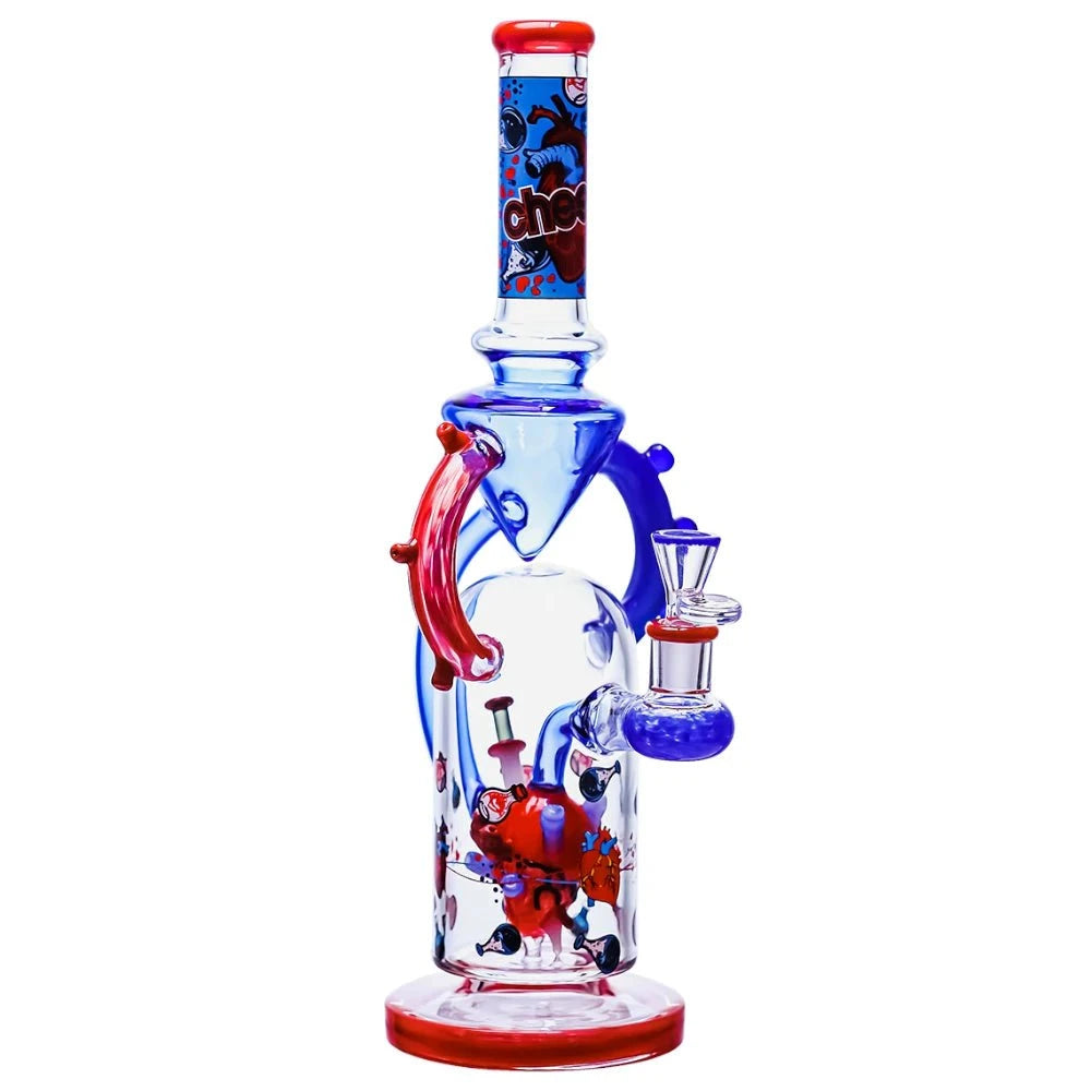 Cheech Glass Bong Heart Surgeon Bong