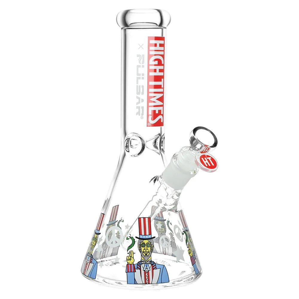 Pulsar Bong High Time Uncle Sam Beaker Bong