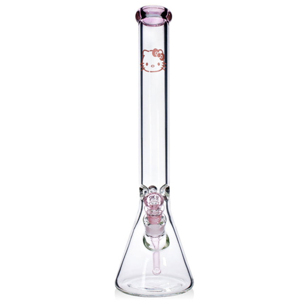 Fat Buddha Glass Bong Large Hello Kitty Beaker Bong
