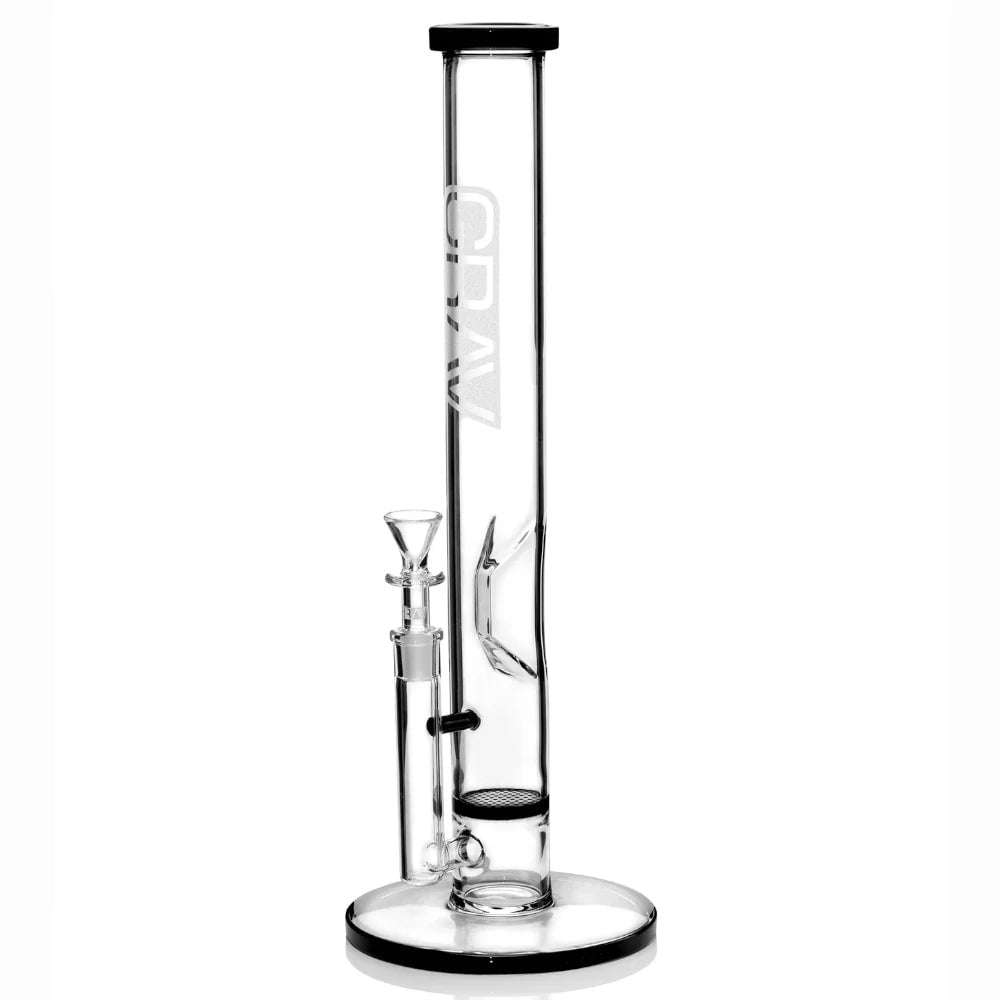 Grav Bong Large Straight Bong Black