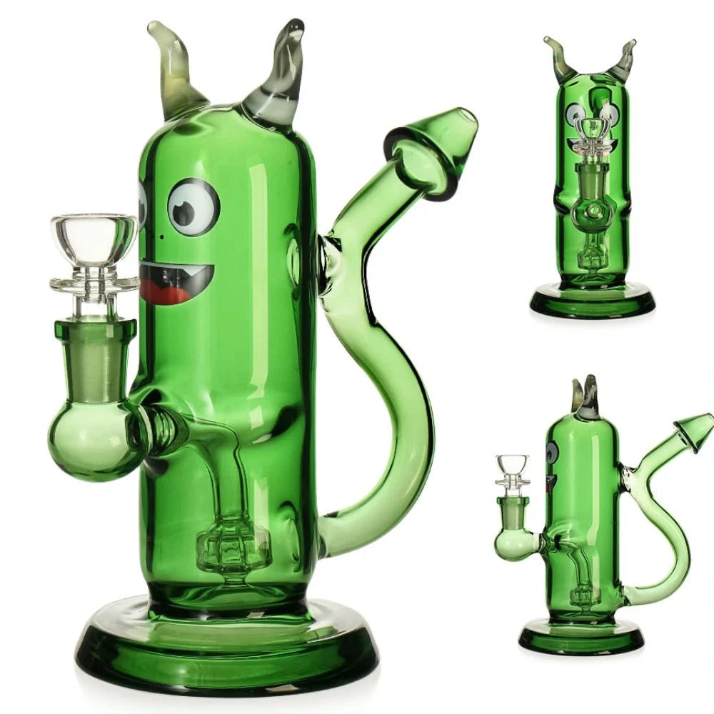 HITTN Bong Lil Green Devil Bong