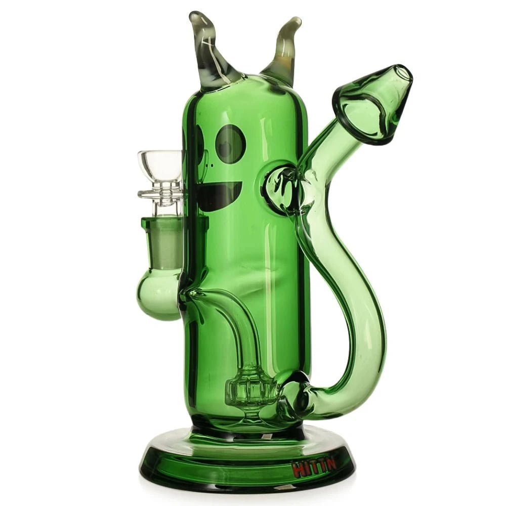 HITTN Bong Lil Green Devil Bong