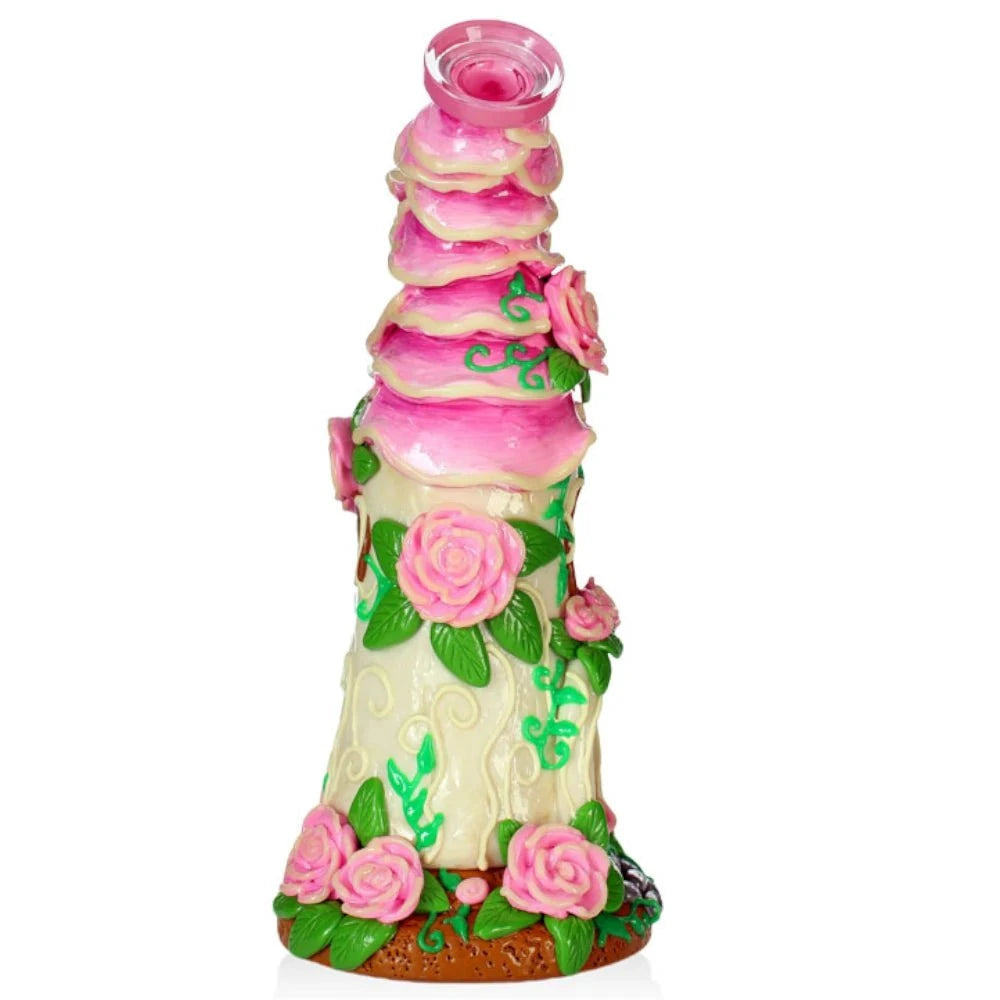 Fat Buddha Glass Bong Magical Cottage Glow Bong