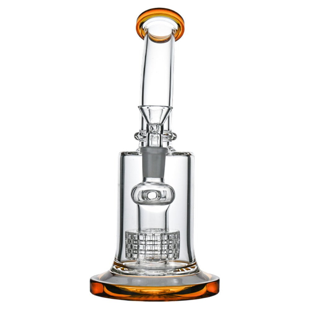 Fat Buddha Glass Bong Matrix Lean Back Bong