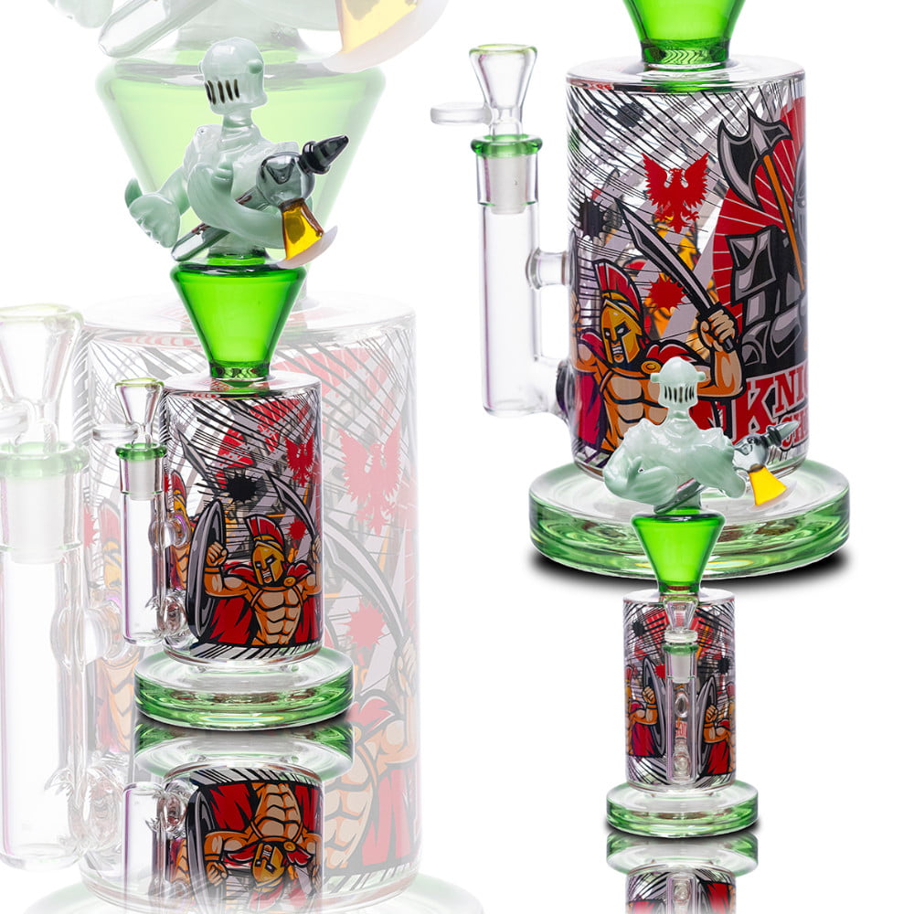 Cheech Glass Bong Medieval Warrior Bong