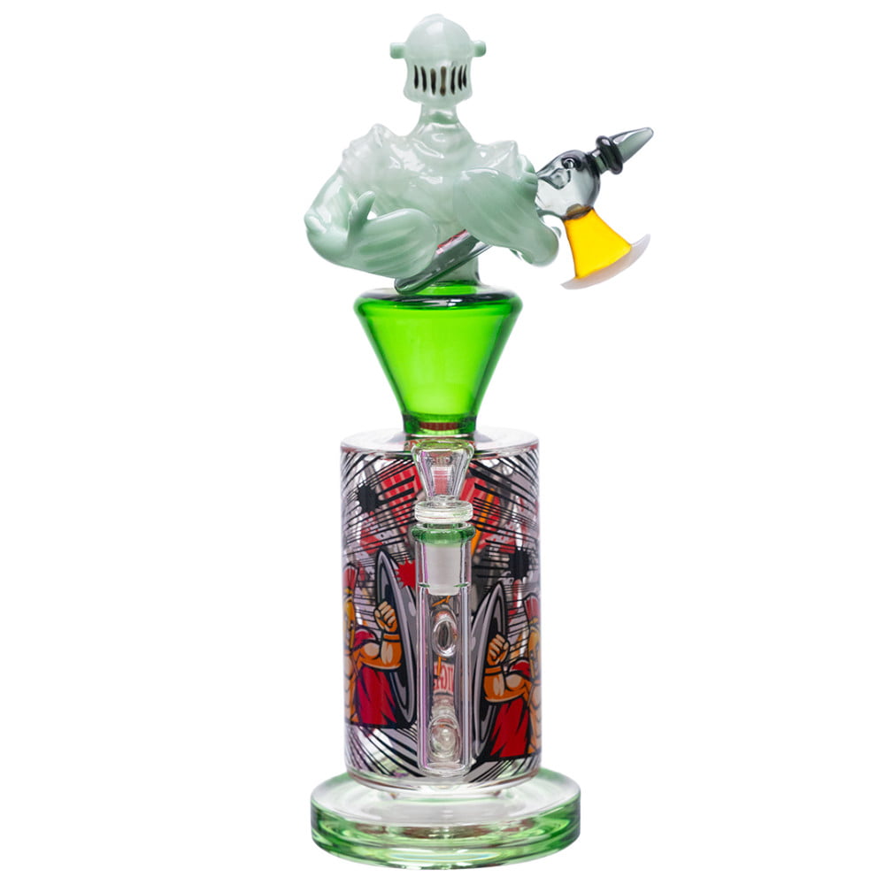Cheech Glass Bong Medieval Warrior Bong