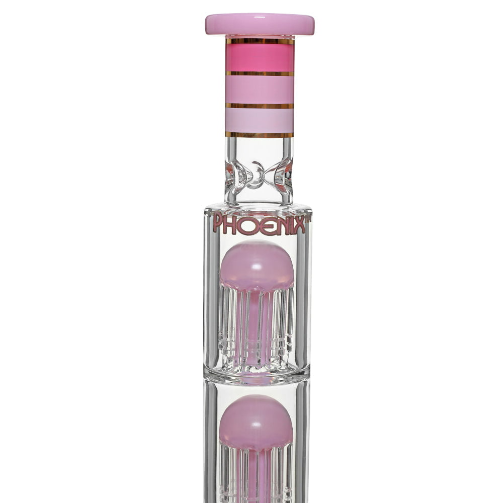 Phoenix Bong Milky 2X Perc Beaker Bong