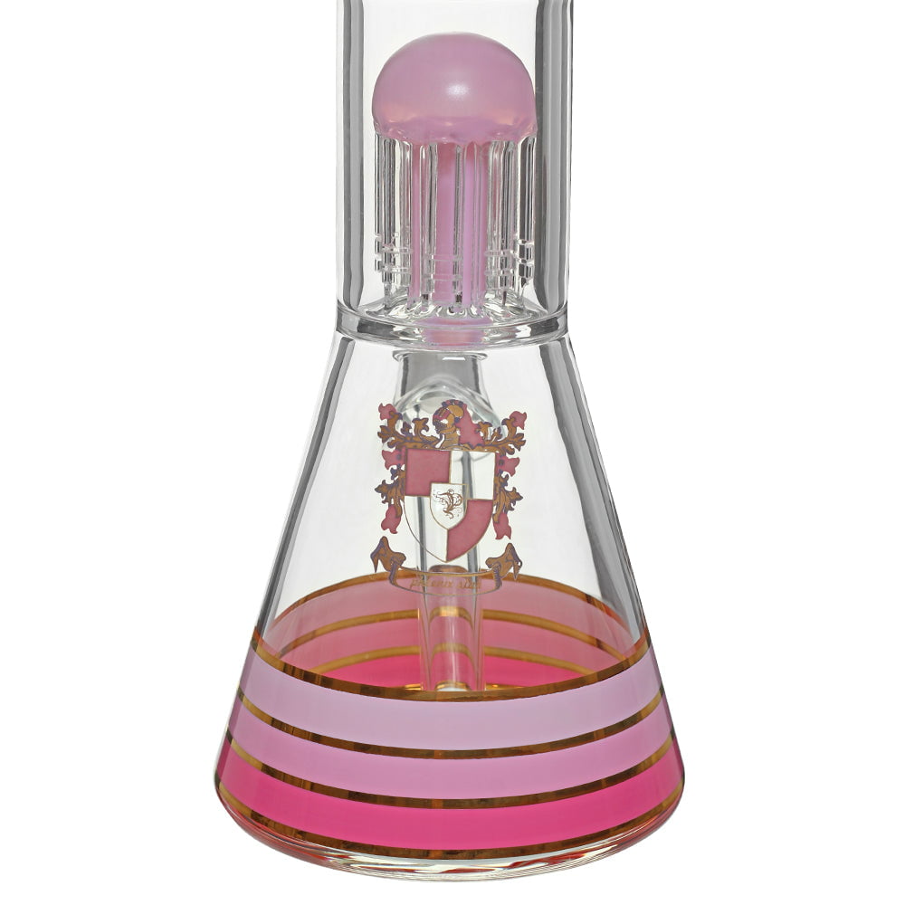 Phoenix Bong Milky 2X Perc Beaker Bong