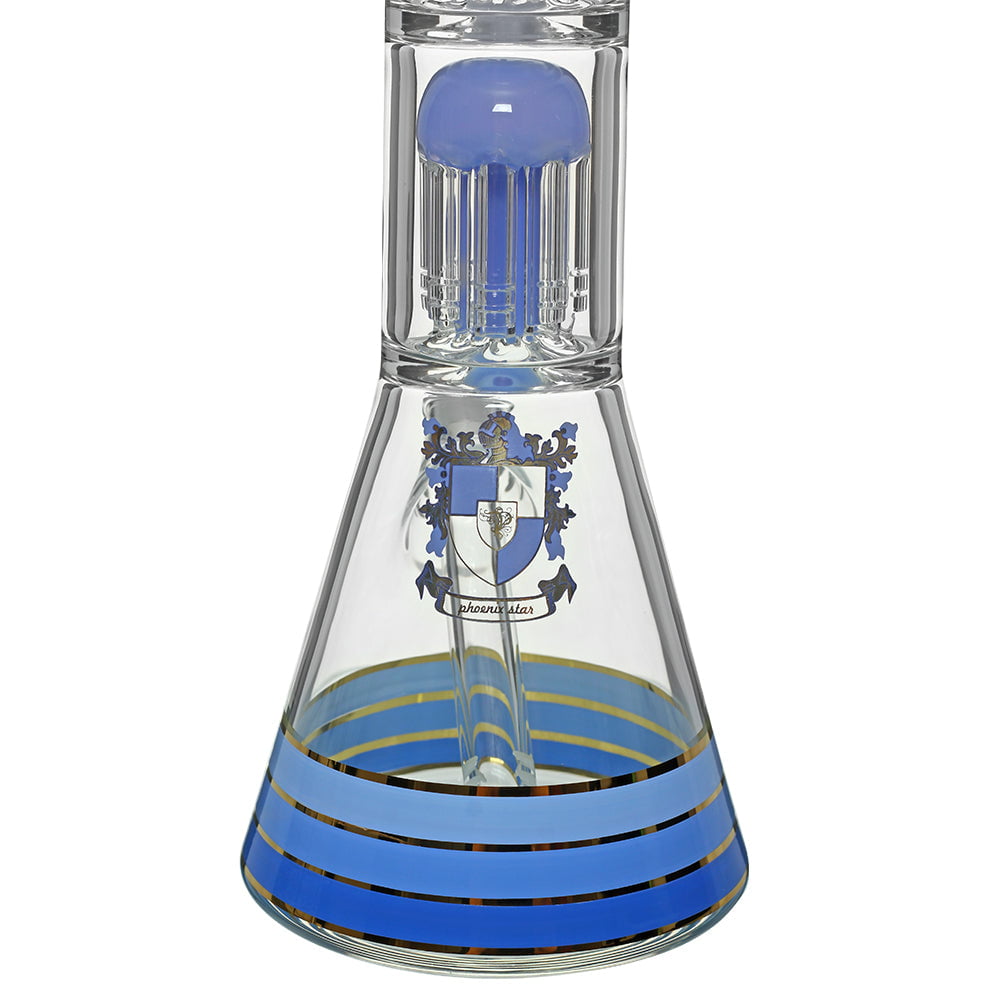 Phoenix Bong Milky 2X Perc Beaker Bong