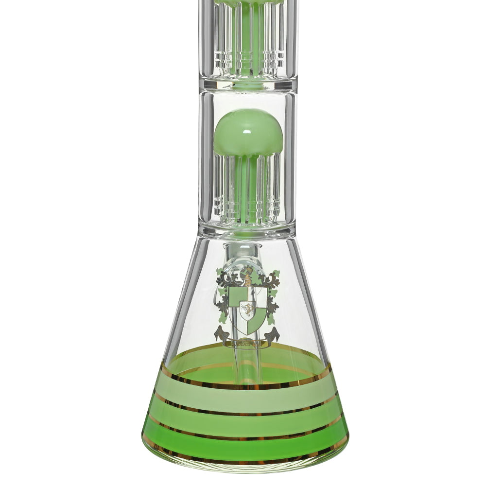 Phoenix Bong Milky 2X Perc Beaker Bong