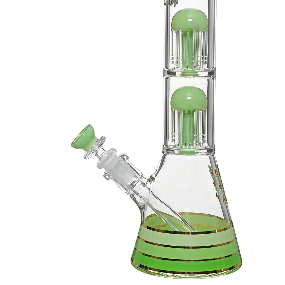 Phoenix Bong Milky 2X Perc Beaker Bong