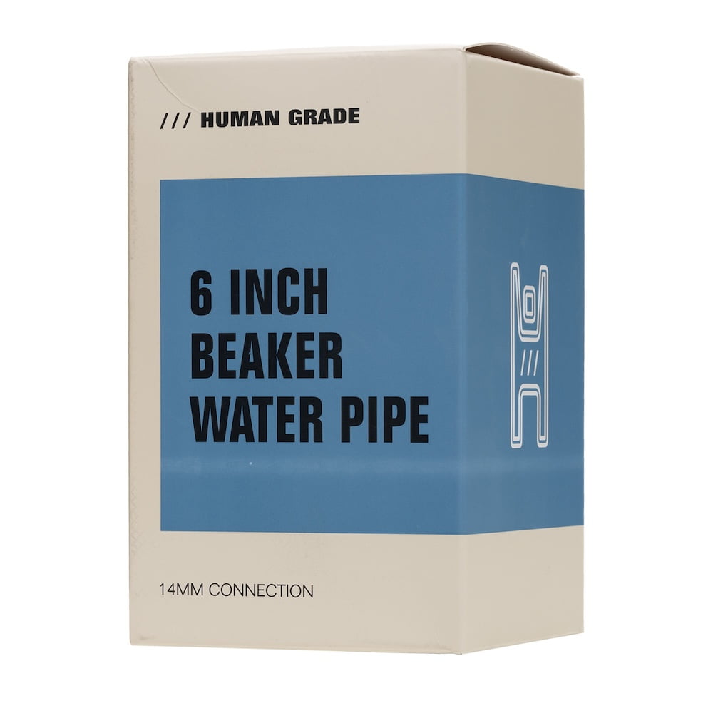 Human Grade Bong Mini 6in Beaker Bong