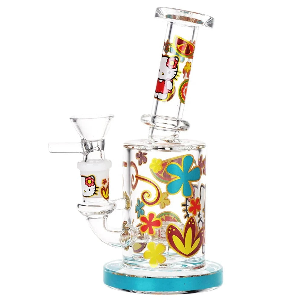 Fat Buddha Glass Bong Mini Hello Kitty Bong