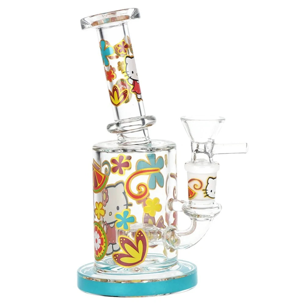 Fat Buddha Glass Bong Mini Hello Kitty Bong
