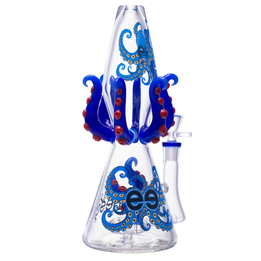 Cheech Glass Bong Octopus Perc Bong