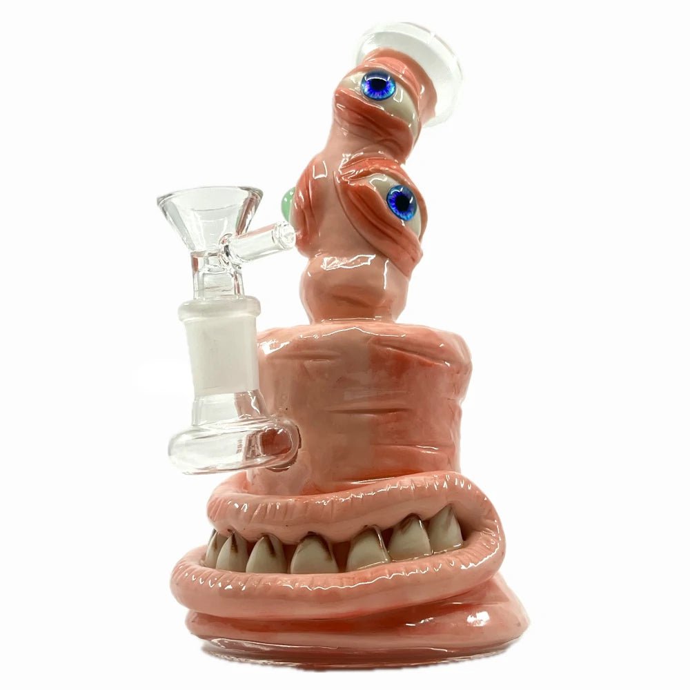 Fat Buddha Glass Bong Orange Lil Monster Bong