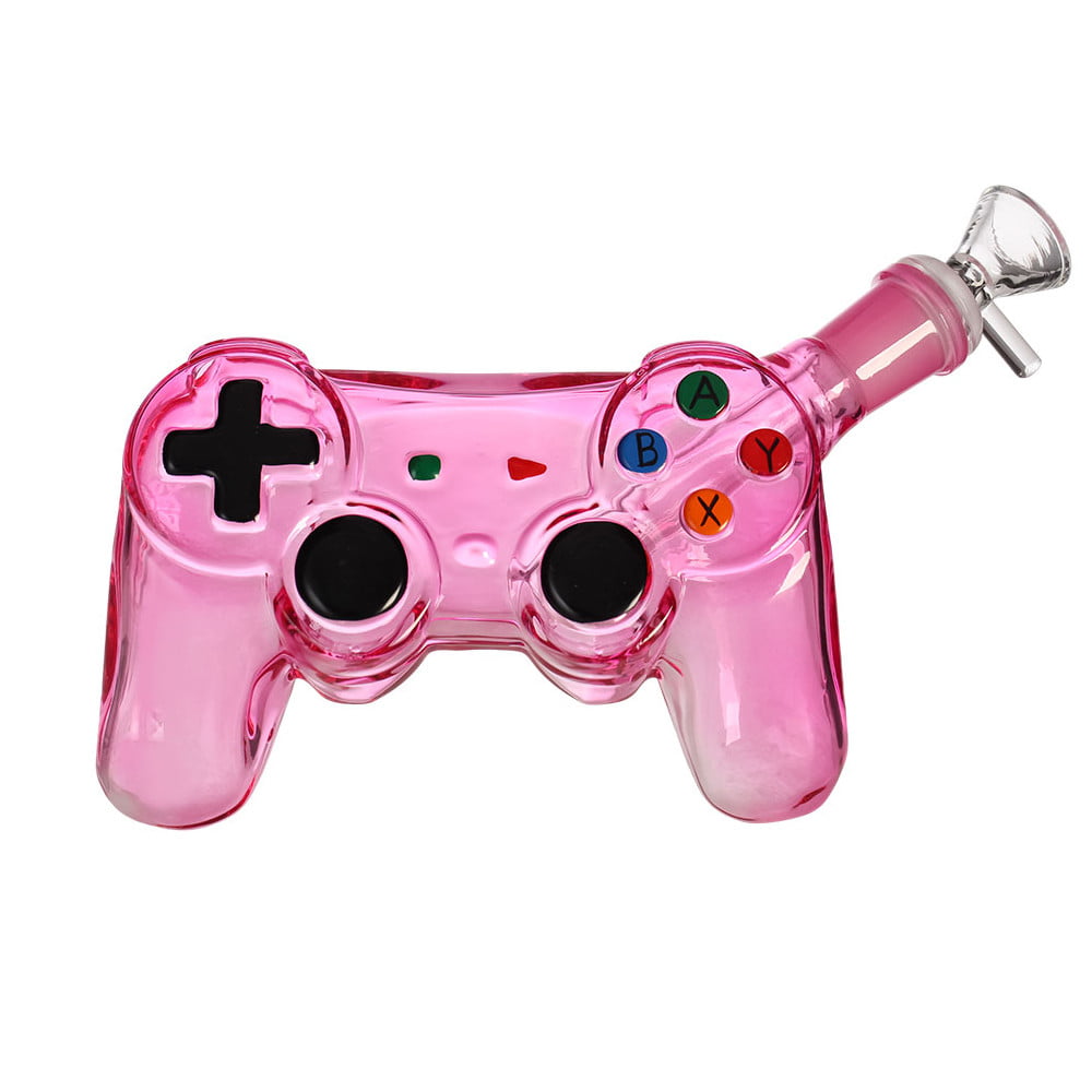 Fat Buddha Glass Bong Pink Gamer Bong