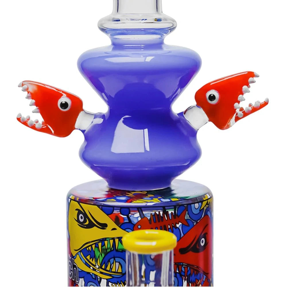 Cheech Glass Bong Pirhanna Takeover Bong