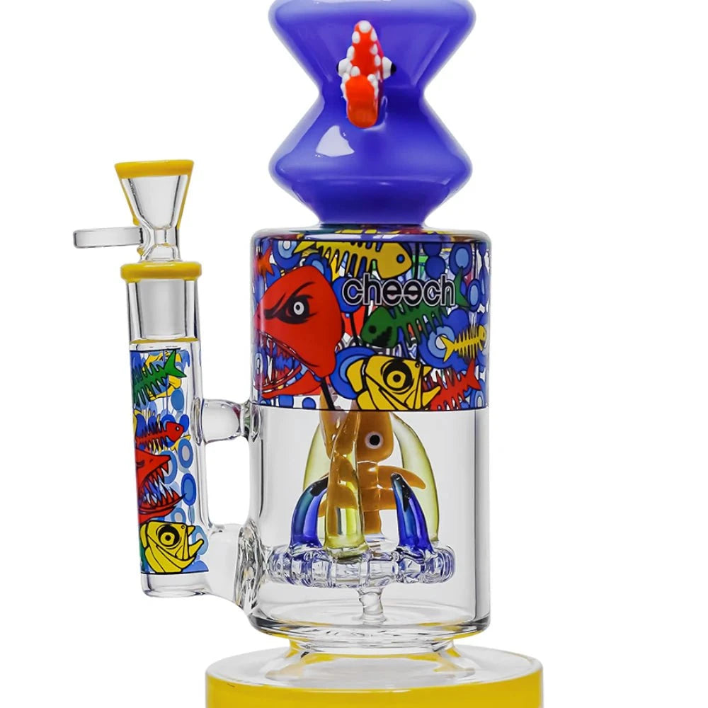 Cheech Glass Bong Pirhanna Takeover Bong