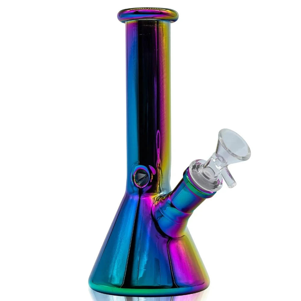 Fat Buddha Glass Bong Rainbow Crystal Beaker Bong