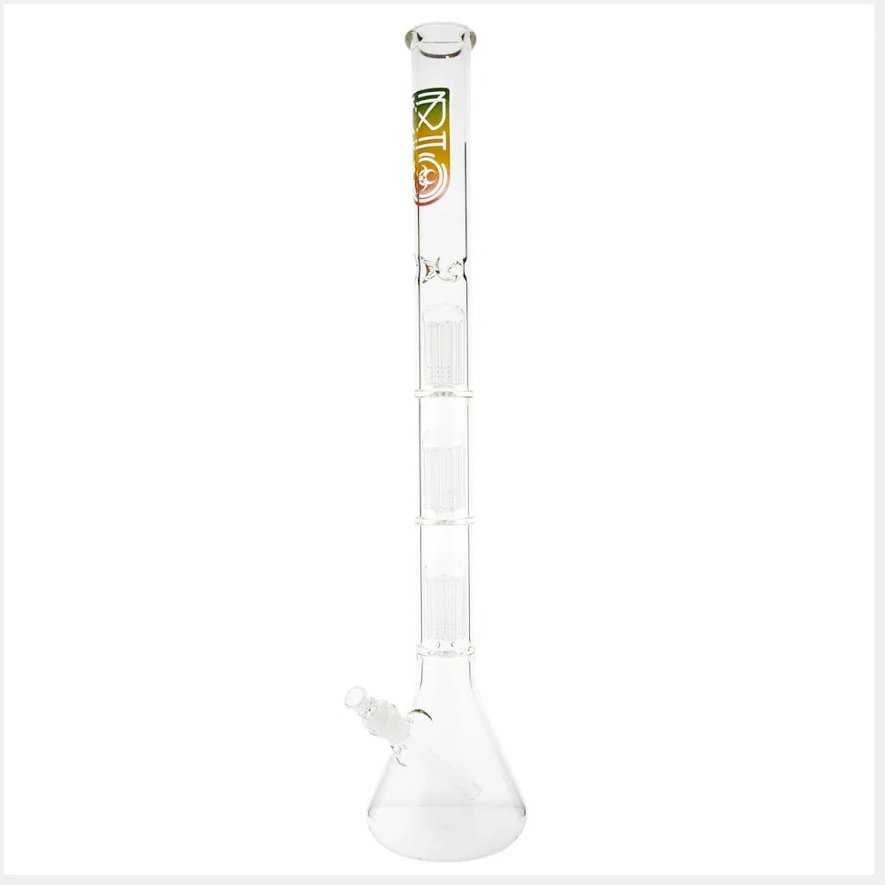 Biohazard Bong Rasta 26in Beaker Bong