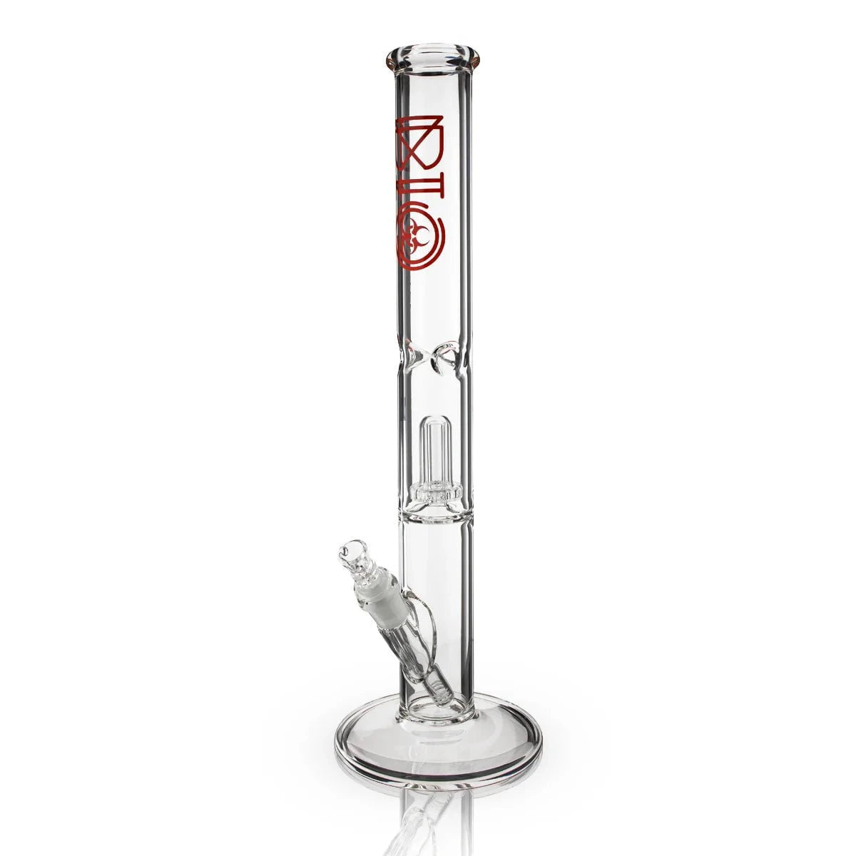 Biohazard Bong Red Showerhead Bong
