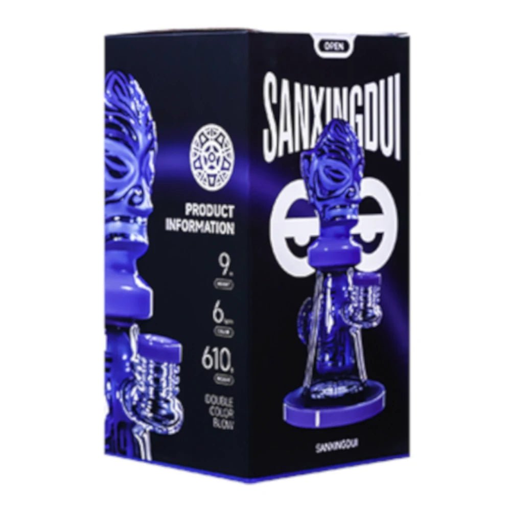 Cheech Glass Bong Sanxindui Water Pipe