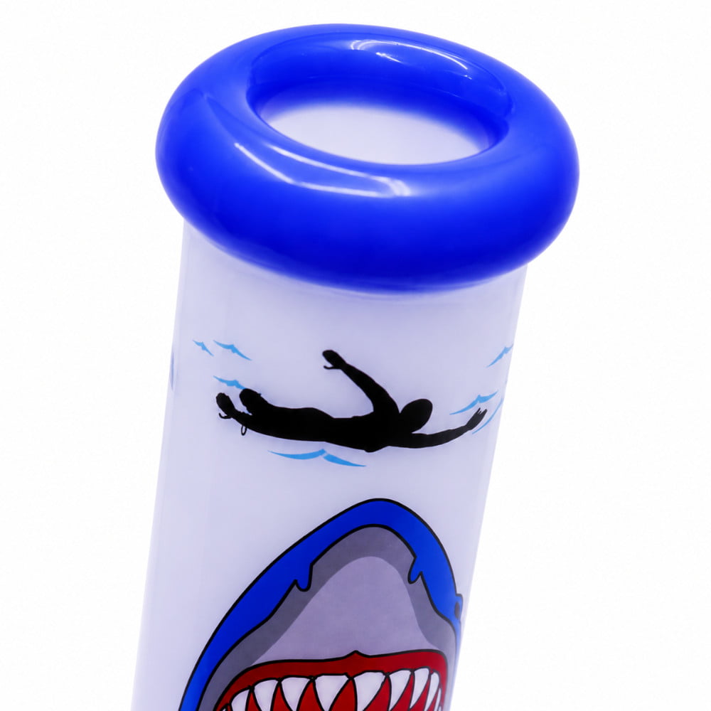 Cheech Glass Bong Sharknado Beaker Bong