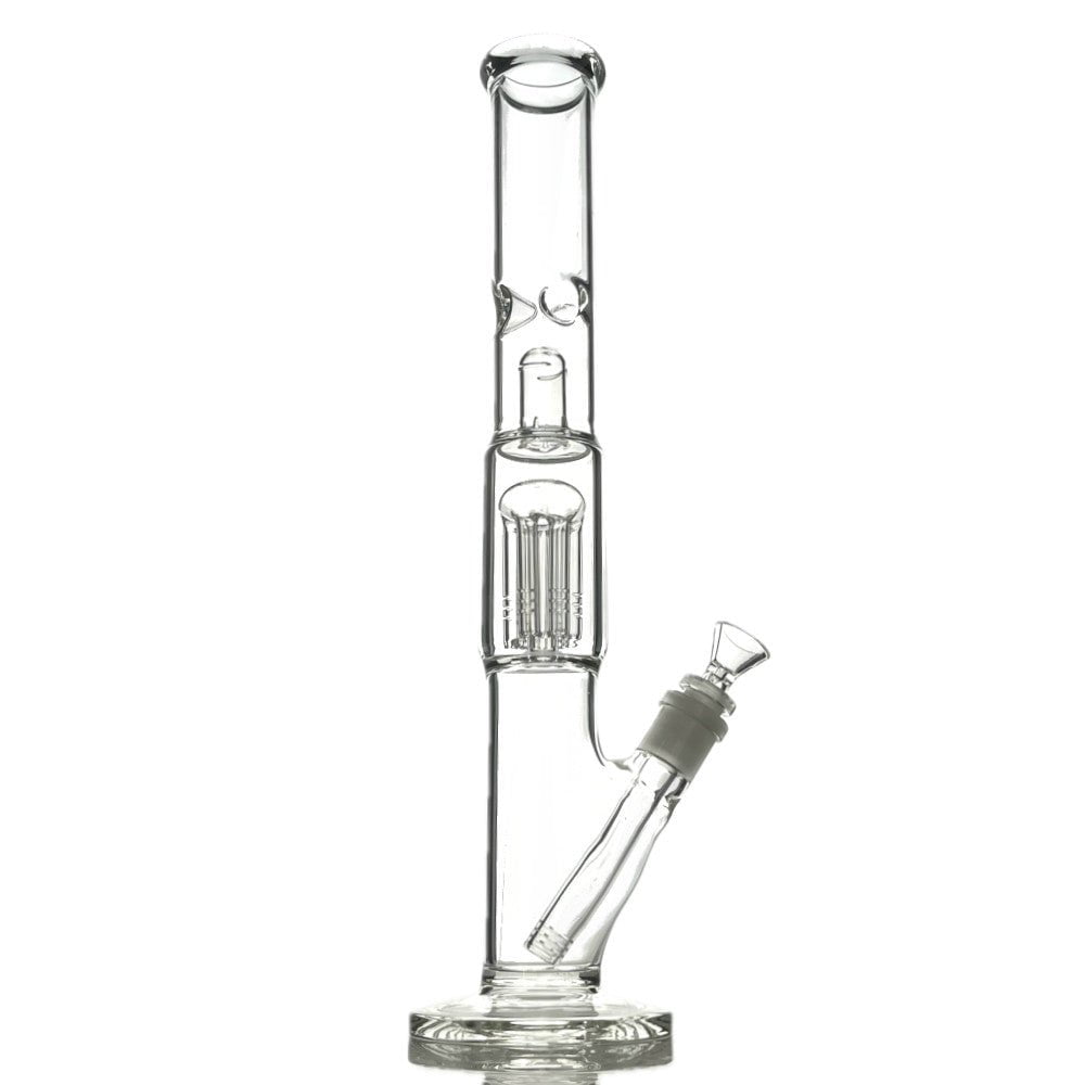 Fat Buddha Glass Bong Single Tree Perc Bong