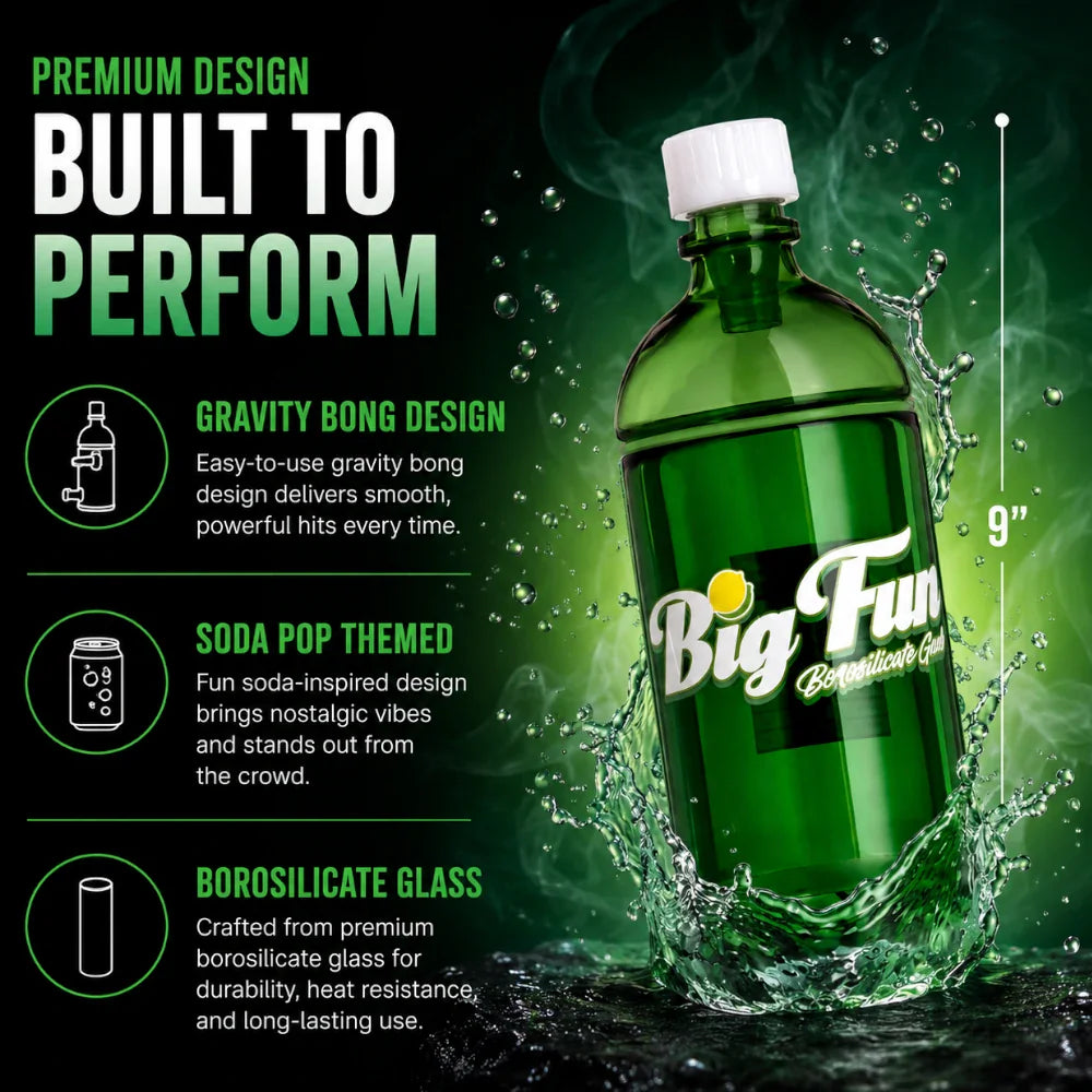 BIGFUN! Bong Sublime Gravity Bong