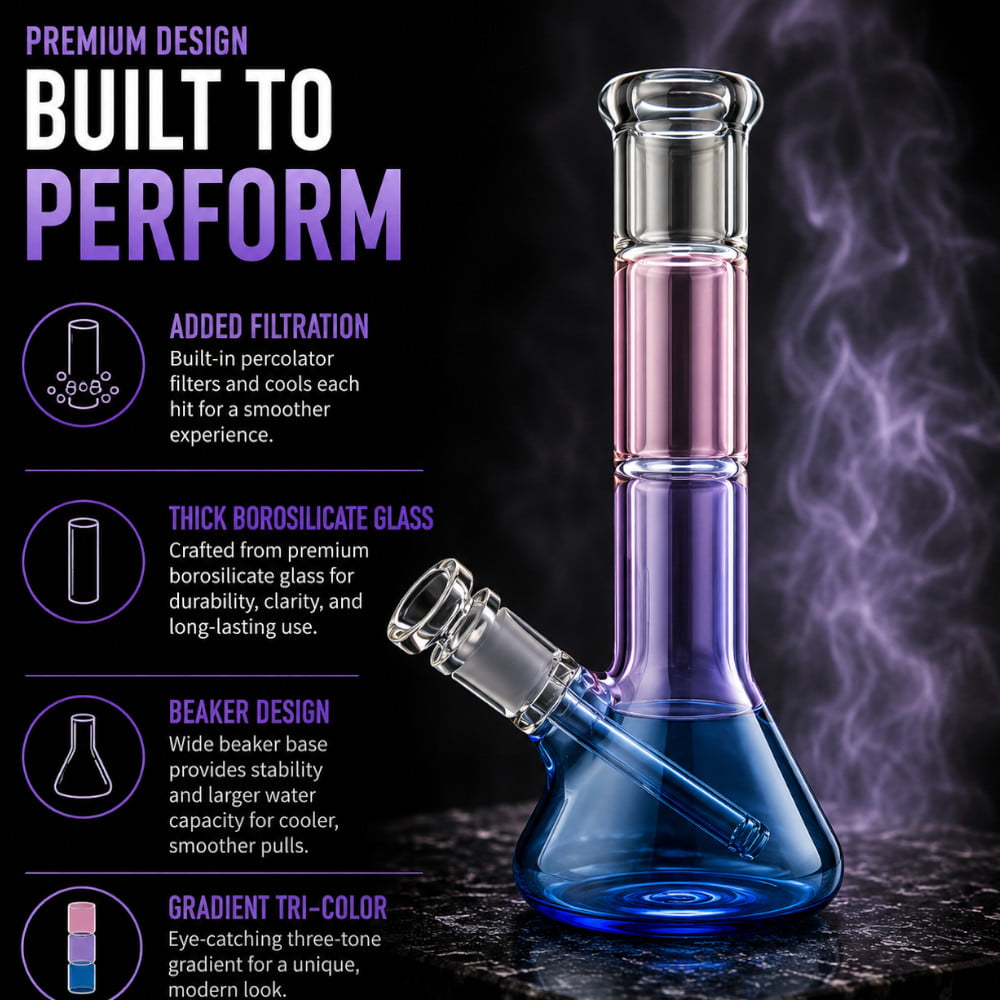 BIGFUN! Bong TriColor Bong
