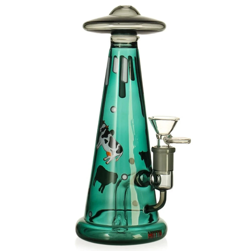 Fat Buddha Glass Bong UFO Beam Me Up Bong