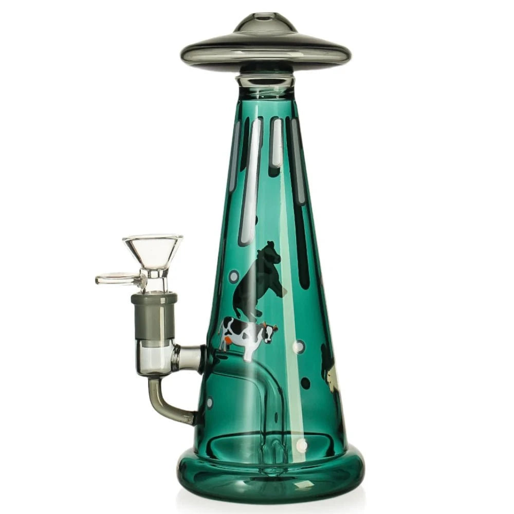 Fat Buddha Glass Bong UFO Beam Me Up Bong
