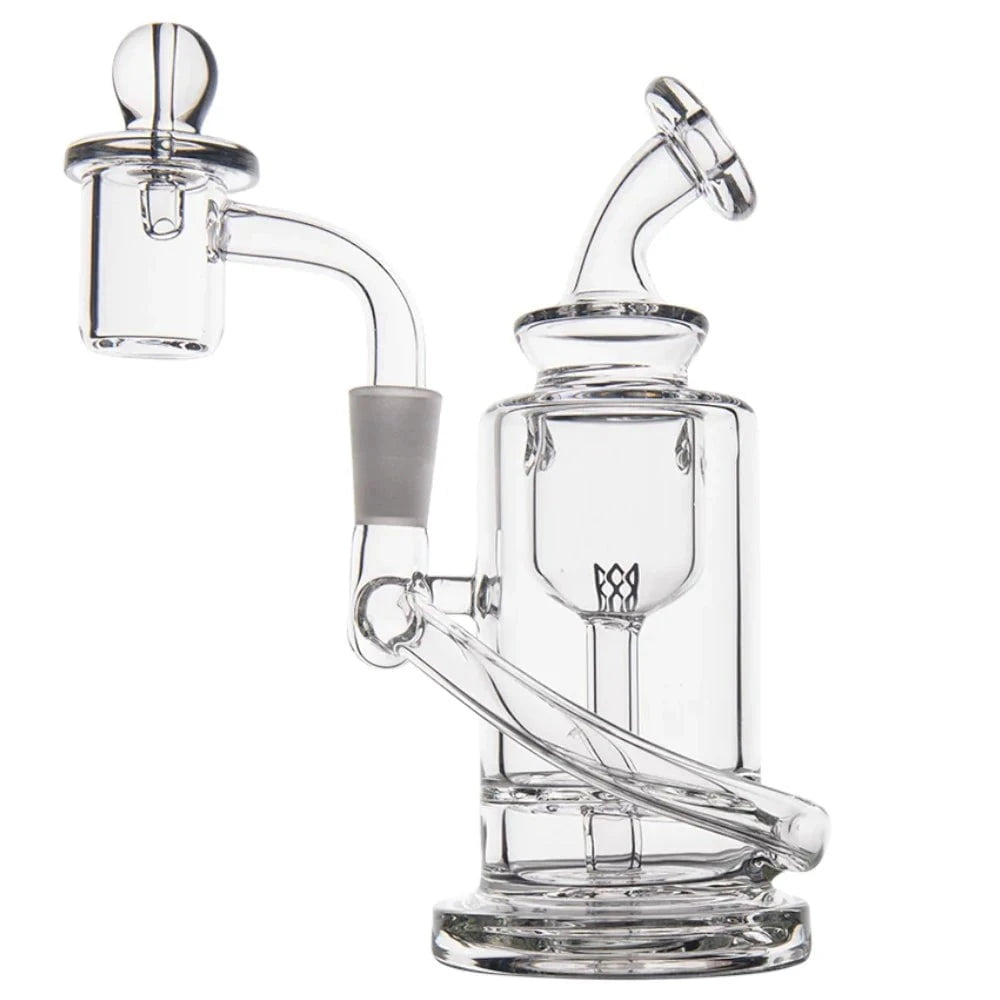Ursa Mini Dab Rig by MJ Arsenal – Discus Perc Recycler with Reclaim Catcher