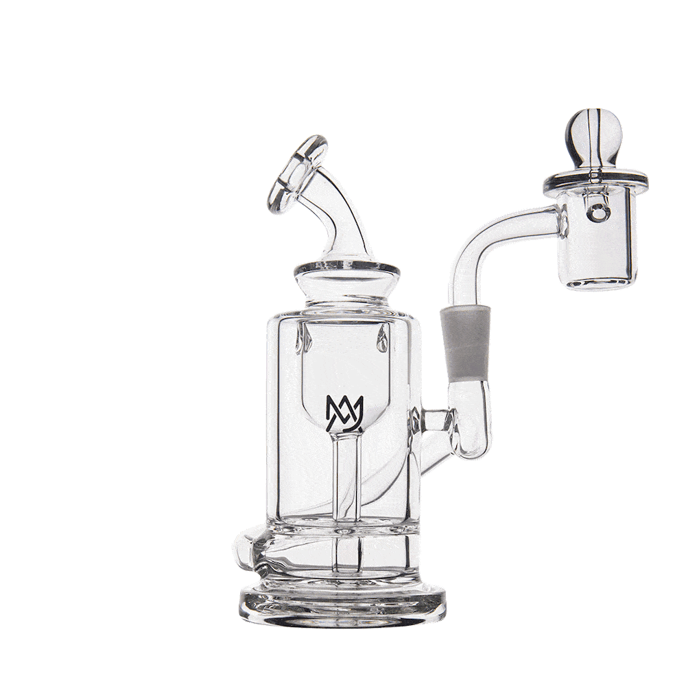 Ursa Mini Dab Rig by MJ Arsenal – Discus Perc Recycler with Reclaim Catcher
