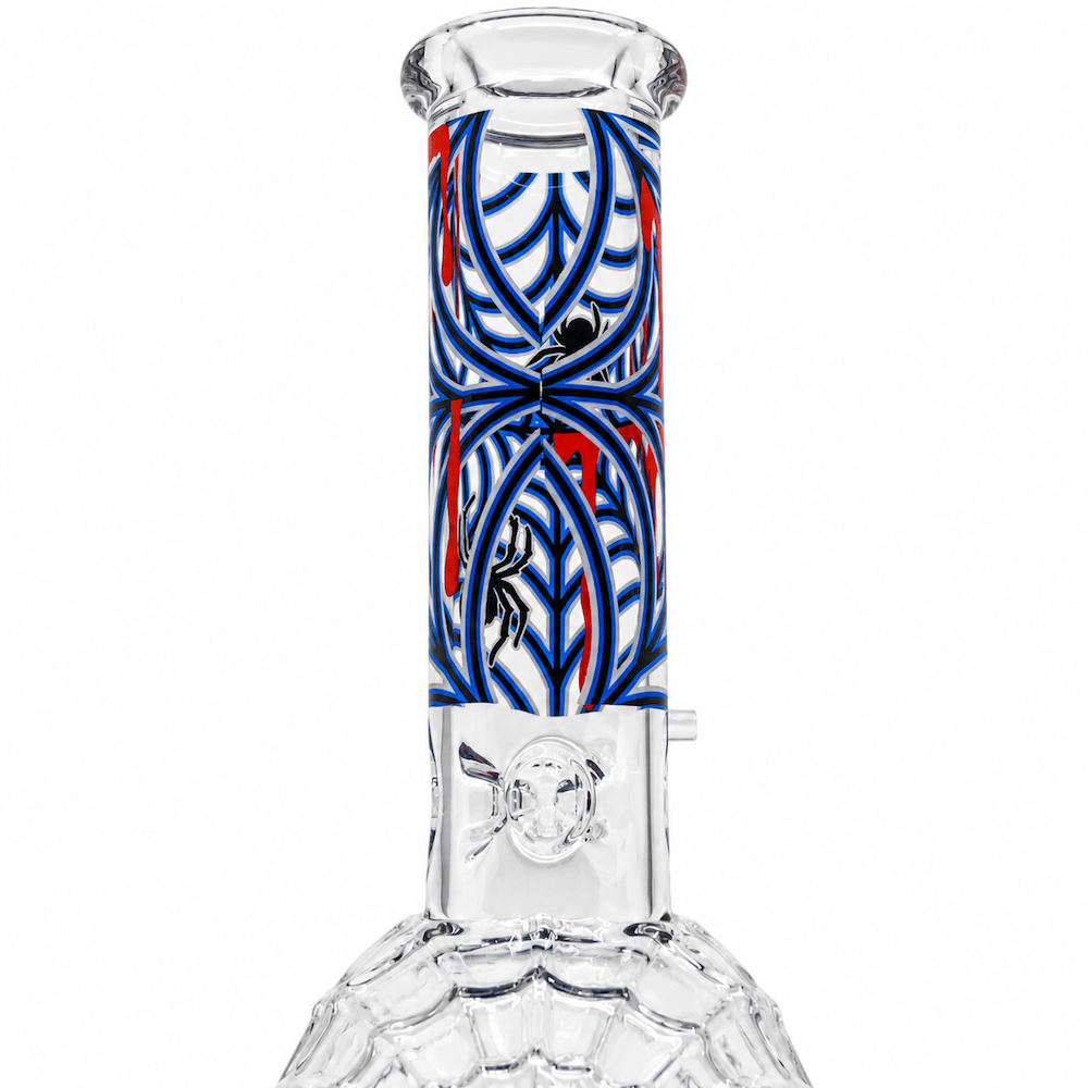 Fat Buddha Glass Bong Web-Slinger Bong