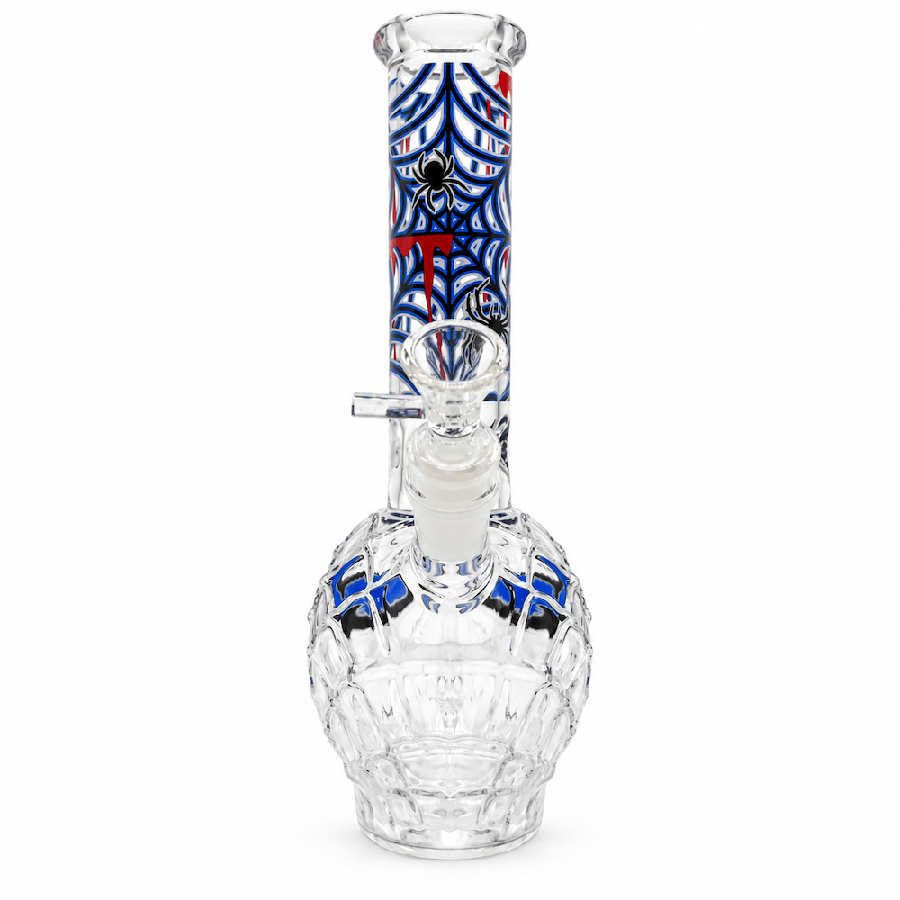 Fat Buddha Glass Bong Web-Slinger Bong