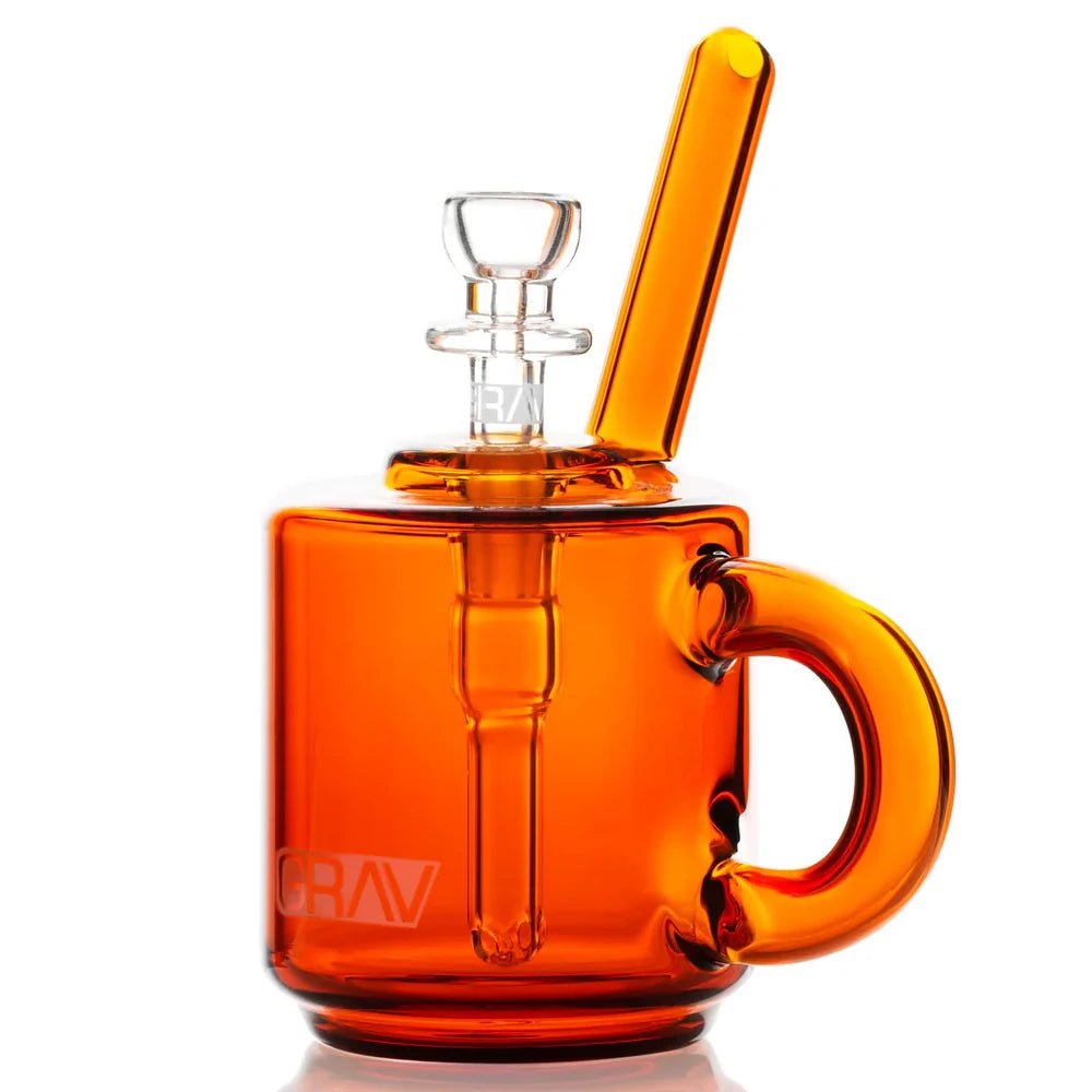 Grav Bubbler Amber Coffee Mug Pocket Bubbler