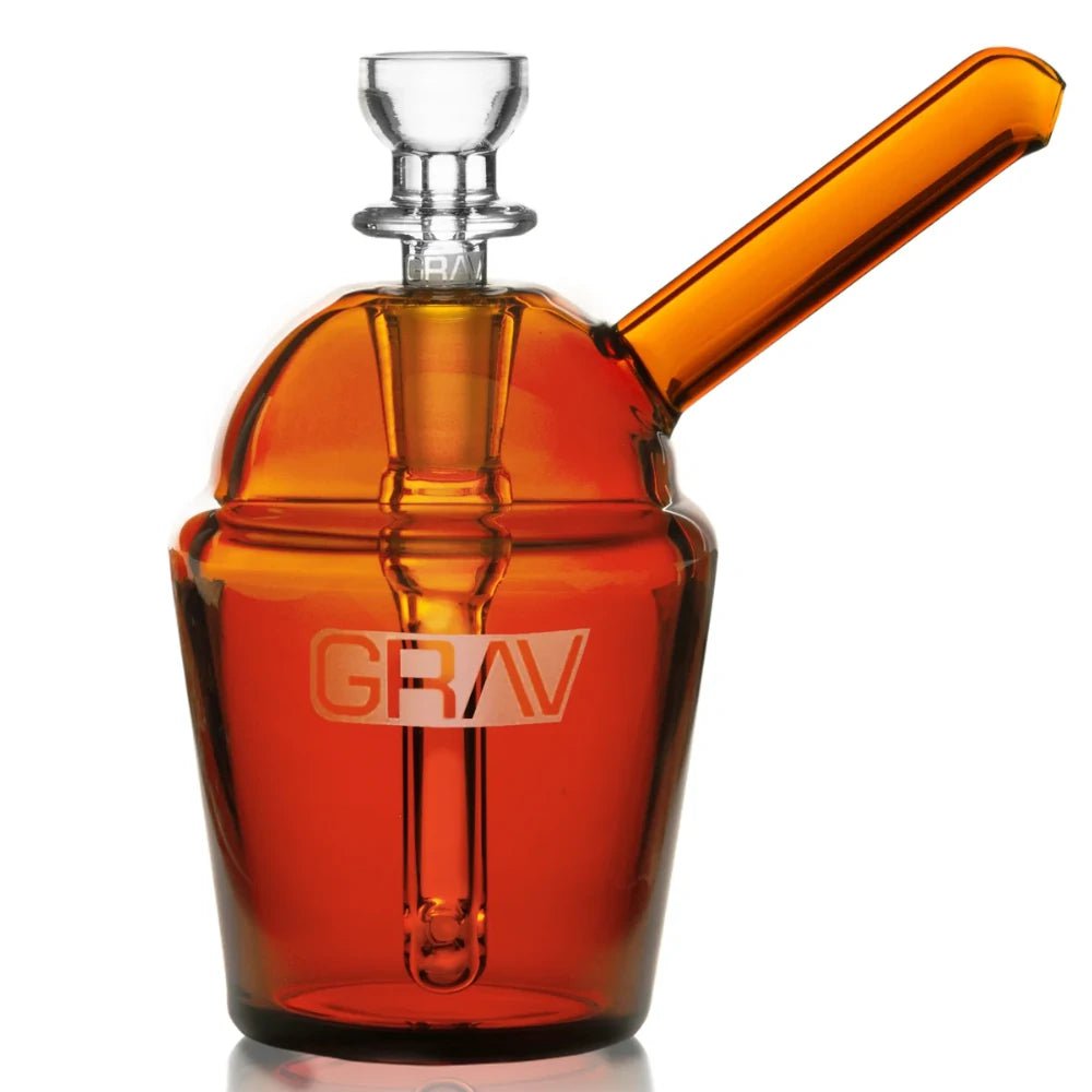 Grav Bubbler Amber Slush Cup Pocket Bubbler