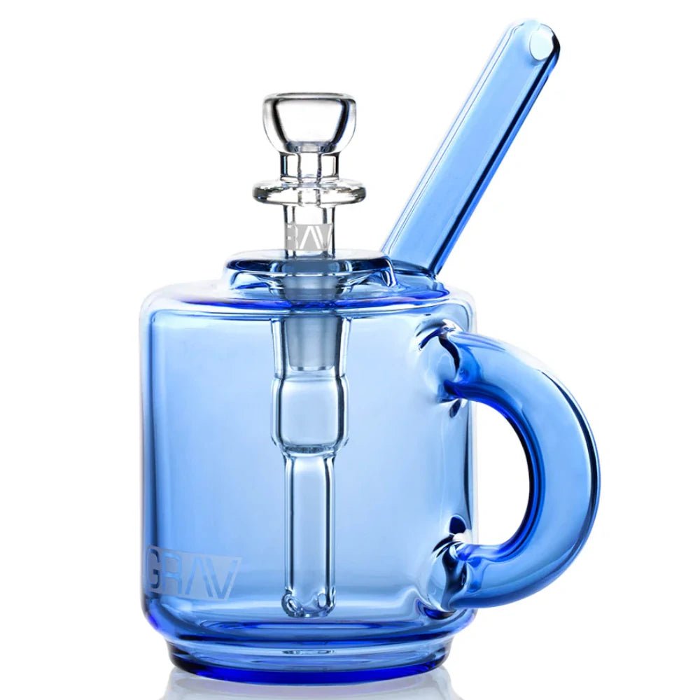 Grav Bubbler Blue Coffee Mug Pocket Bubbler