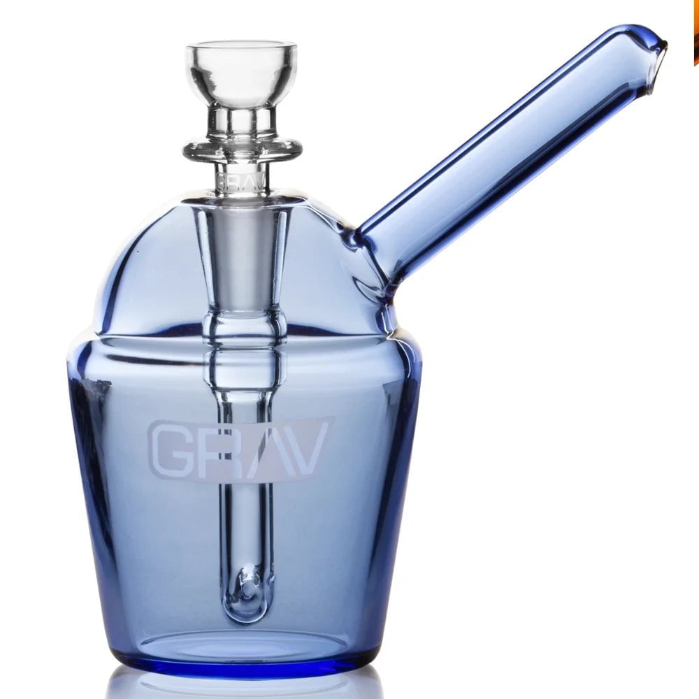 Grav Bubbler Blue Slush Cup Pocket Bubbler