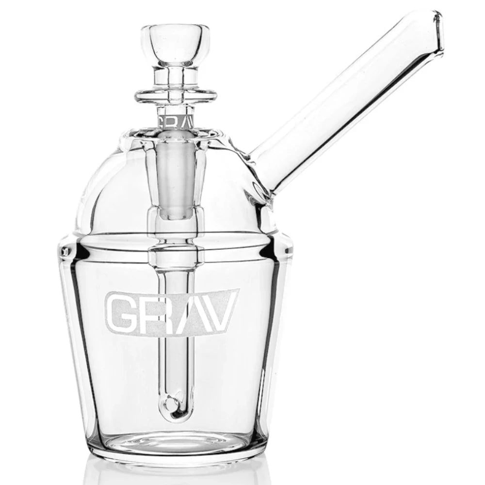 Grav Bubbler Clear Slush Cup Pocket Bubbler