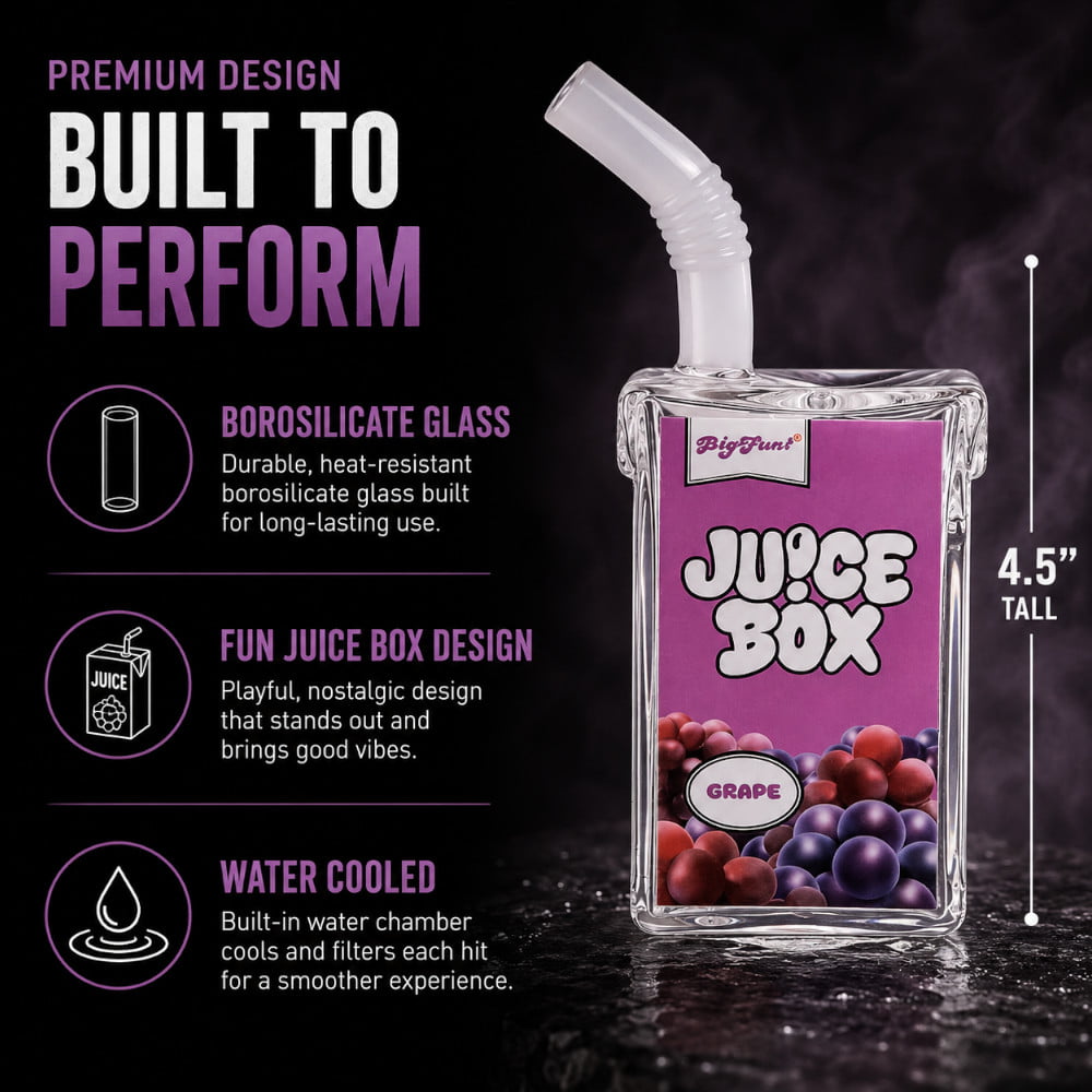 BIGFUN! Bubbler Juice Box Bubbler