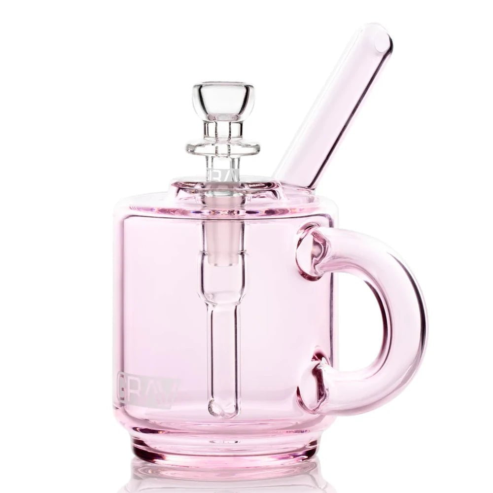 Grav Bubbler Pink Coffee Mug Pocket Bubbler