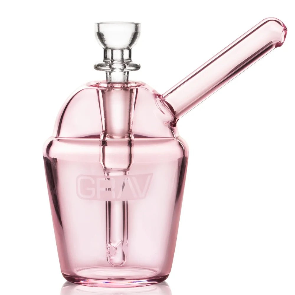 Grav Bubbler Pink Slush Cup Pocket Bubbler