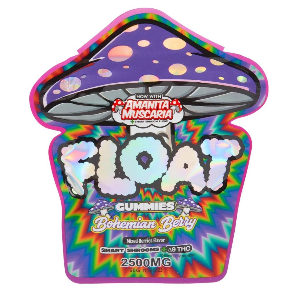 Float Consumable Mushroom Gummies Bohemian Berry