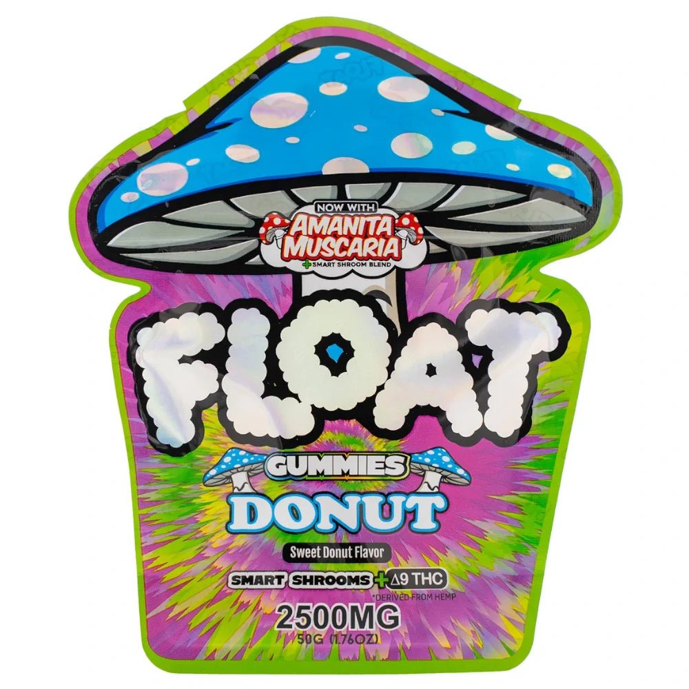 Float Consumable Mushroom Gummies Donut (10pk)