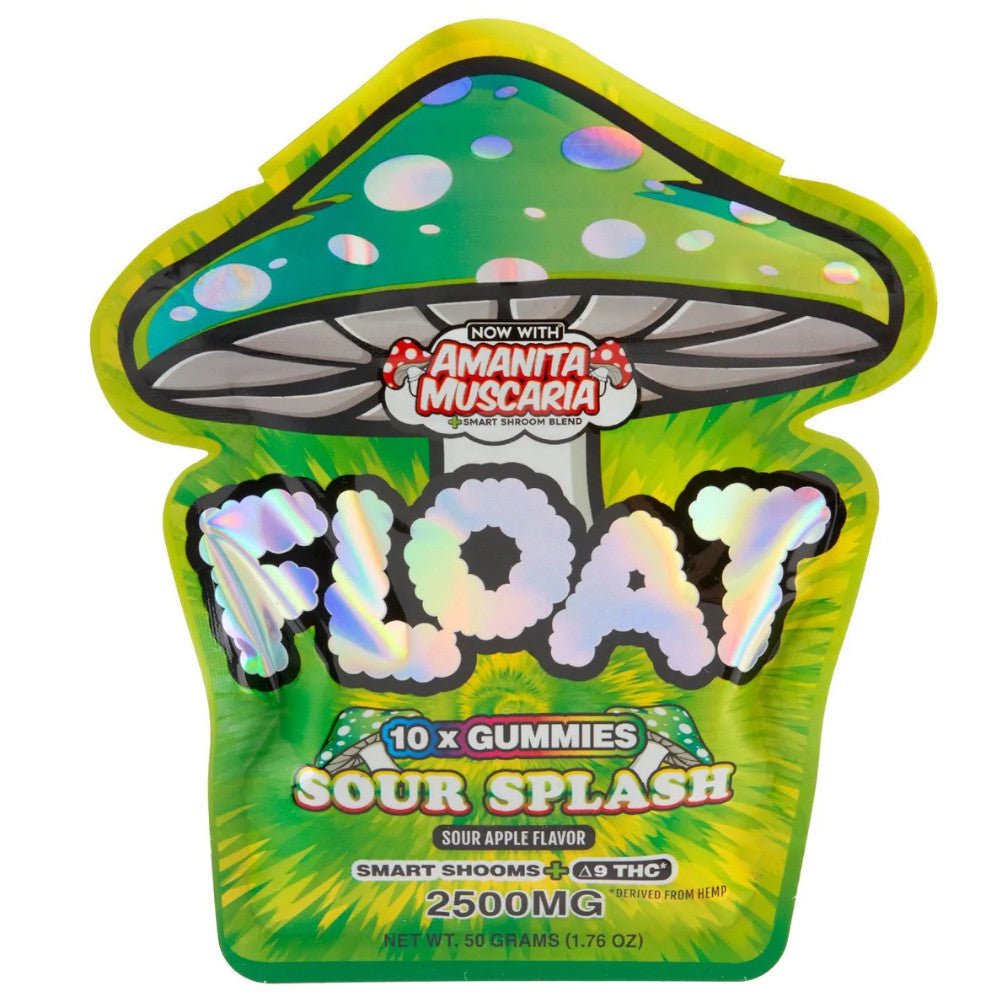 Float Consumable Mushroom Gummies Sour Splash