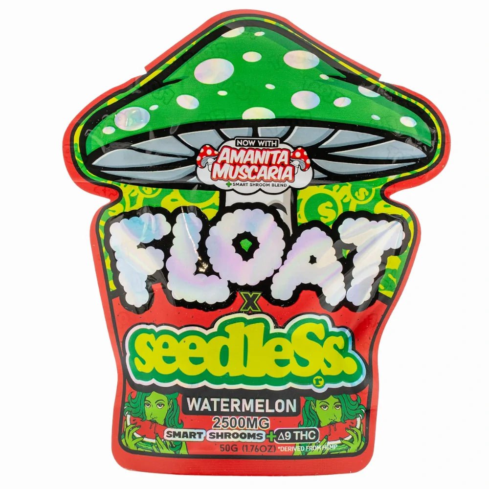 Float Consumable Mushroom Gummies Watermelon