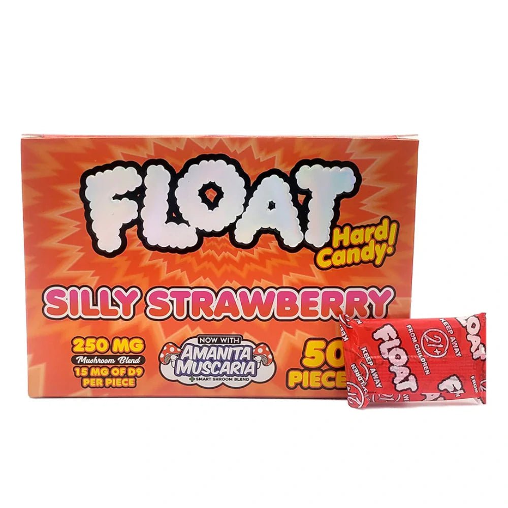 Float Consumable Silly Strawberry Hard Candy (5pc)